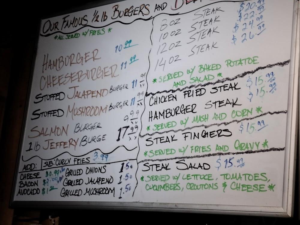 Brady's Restaurant Menu image 1